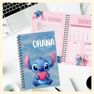 AGENDA STITCH 2027 · DOS DÍAS POR PÁGINA · PDF PARA IMPRIMIR