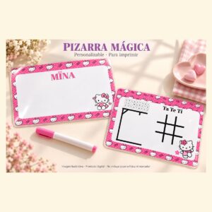PIZARRA MÁGICA · PERSONALIZABLE EN CANVA · ARCHIVO DIGITAL PARA IMPRIMIR